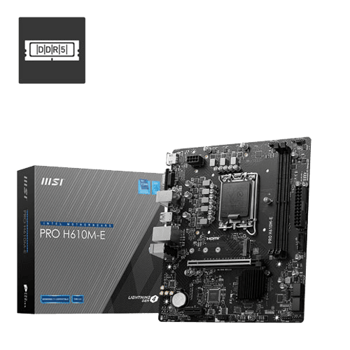 MSI H610M-E Pro DDR5 Motherboard