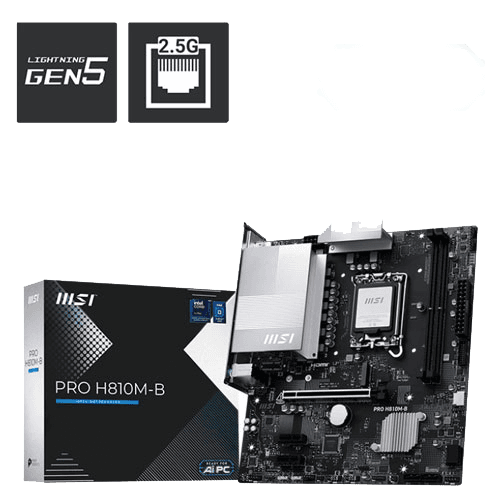 MSI H810M B DDR5 Motherboard
