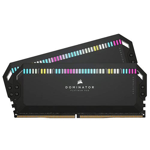 Corsair Dominator Platinum RGB 32GB (2X16GB) DDR5 5600MHz Memory Kit Black