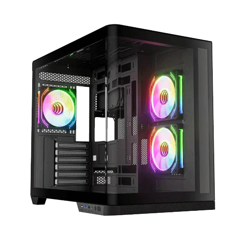 Raidmax Infinita i630 ARGB Panoramic Curved Glass Mid-Tower Gaming Case