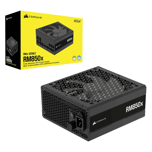 Corsair RMx RM850X CYBERNETICS 850 WATT 80 Plus Gold Certified Fully Modular Power Supply