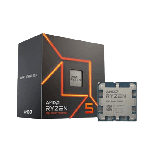 AMD Ryzen 5 7500F Desktop Processor (WITHOUT BOX/FAN)