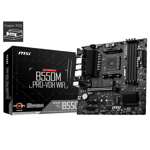 MSI B550M Pro-VDH (Wi-Fi) Motherboard