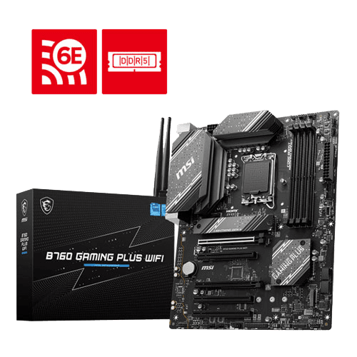MSI B760 Gaming Plus (Wi-Fi) DDR5 Motherboard