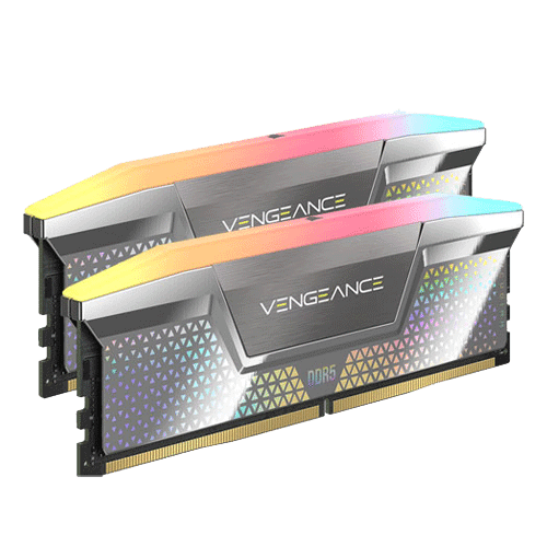 Corsair Vengeance RGB 48GB (2X24) DDR5 CUDIMM DRAM 8200MHz Intel XMP Memory
