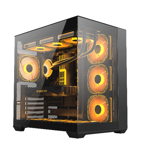 Raidmax Infinita i610 RGB Dual Chamber Mid-Tower Gaming Case