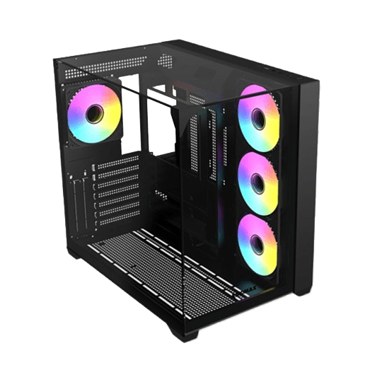 Raidmax Infinita I620 ARGB Mid-Tower Gaming Case Black
