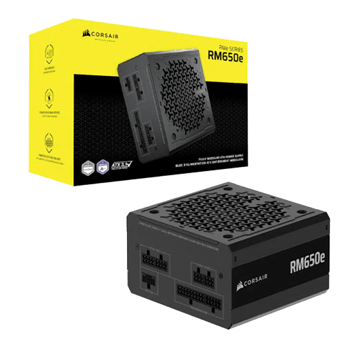 Corsair RM650E - 650 WATT 80 Plus Gold Certified Fully Modular Power Supply