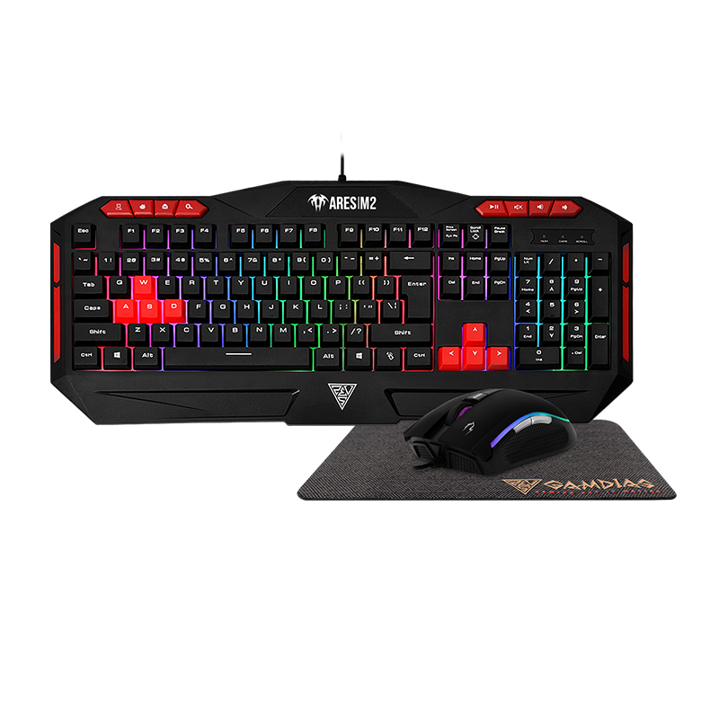 GAMDIAS ARES M2 3-IN-1 GAMING COMBO (KBD+MOU+MAT) HERO-image