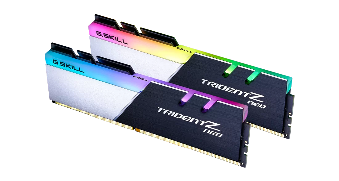 G SKILL TRIDENT Z NEO RGB 16GB (8X2) 3200MHz MEMORY