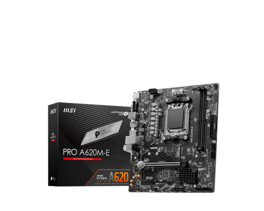 MSI A620M-E PRO DDR5 MOTHERBOARD HERO-image