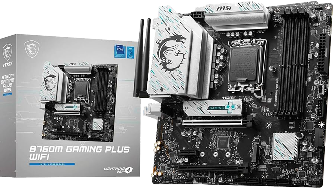 MSI B760M GAMING PLUS WIFI MOTHERBOARD HERO-image