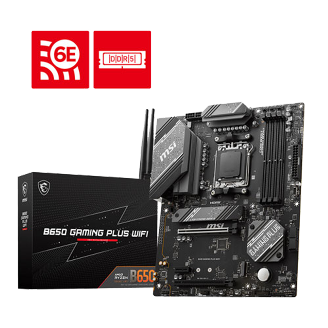 MSI B650 GAMING PLUS (Wi-Fi) DDR5 MOTHERBOARD